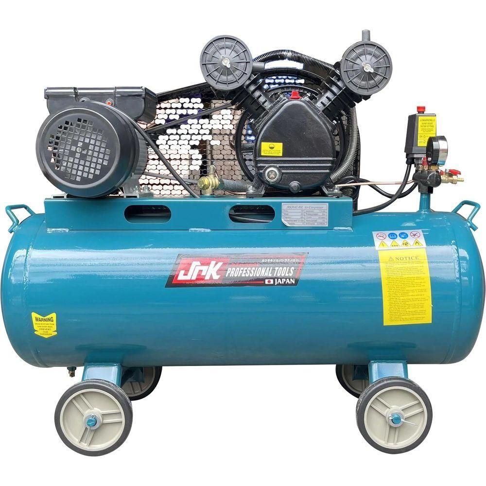 JR Kawasaki JRKHAC-100L 3HP Belt Driven Air Compressor - KHM Megatools Corp. JR Kawasaki JRKHAC-100L 3HP Belt Driven Air Compressor - KHM Megatools Corp.